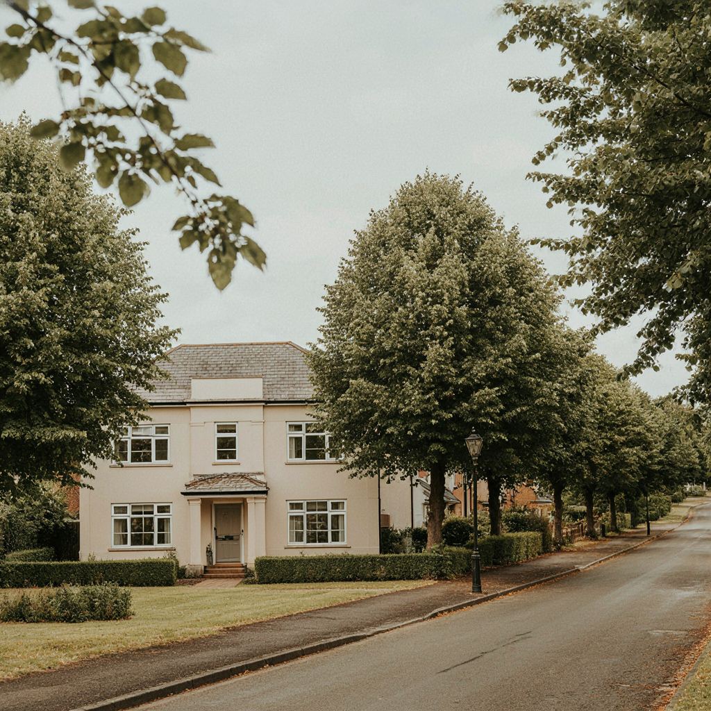 Moderne rijtjeswoning in Houten voorzien van witte kunststof kozijnen met diepe vensterbanken